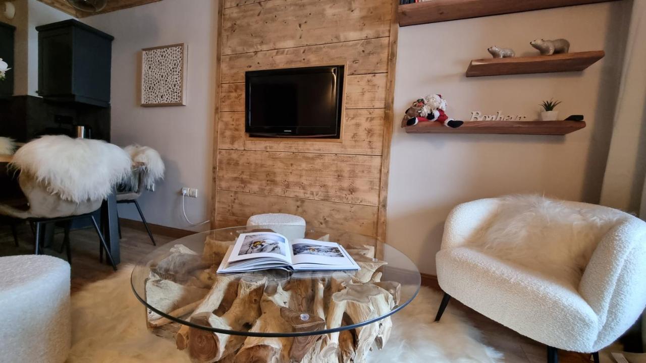 Arc 1950, Appartement Standing Dans Residence 5 Etoiles, Skis Aux Pieds,- 4-6 Pers, Piscine Exterieure & Spa Les Arcs  Exterior foto